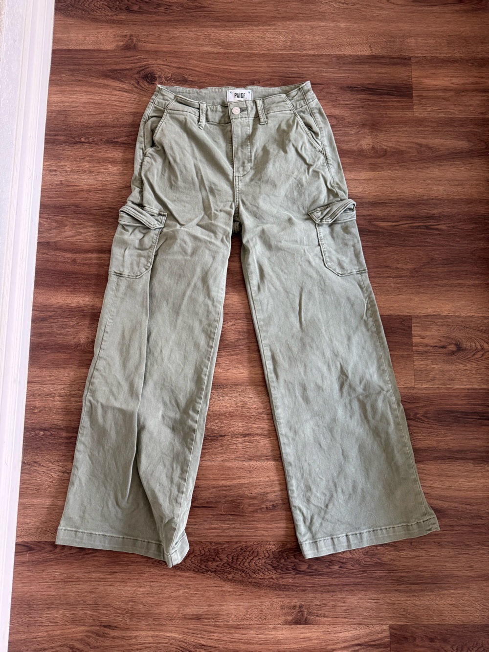 PAIGE Cargo Pants in Olive